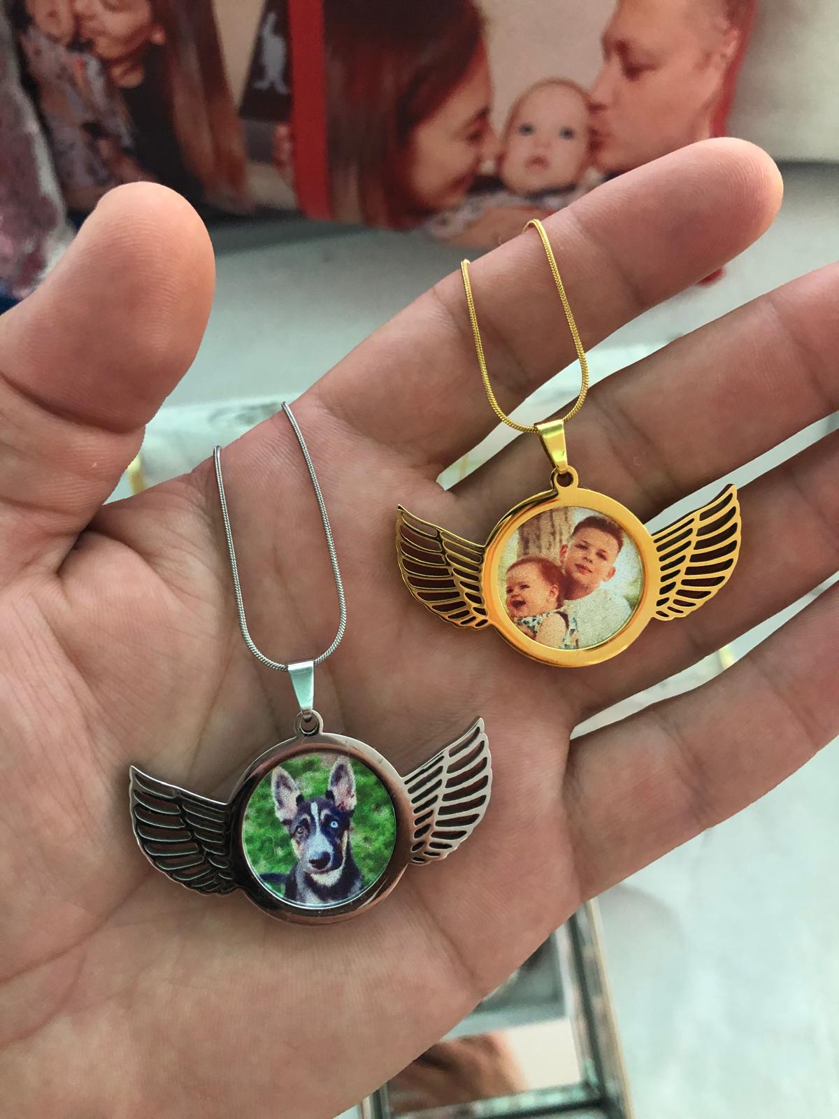 Dog Wings Charm