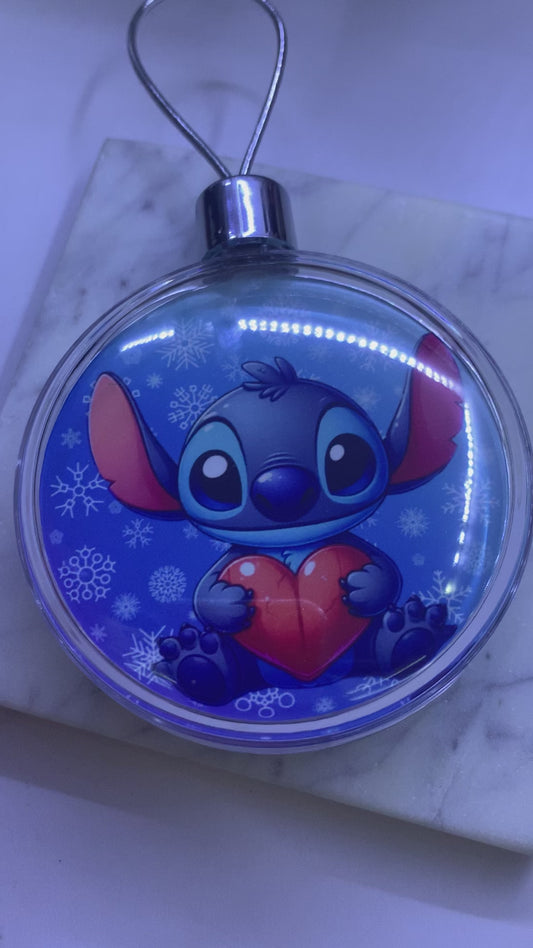 Stitch Christmas Ornament